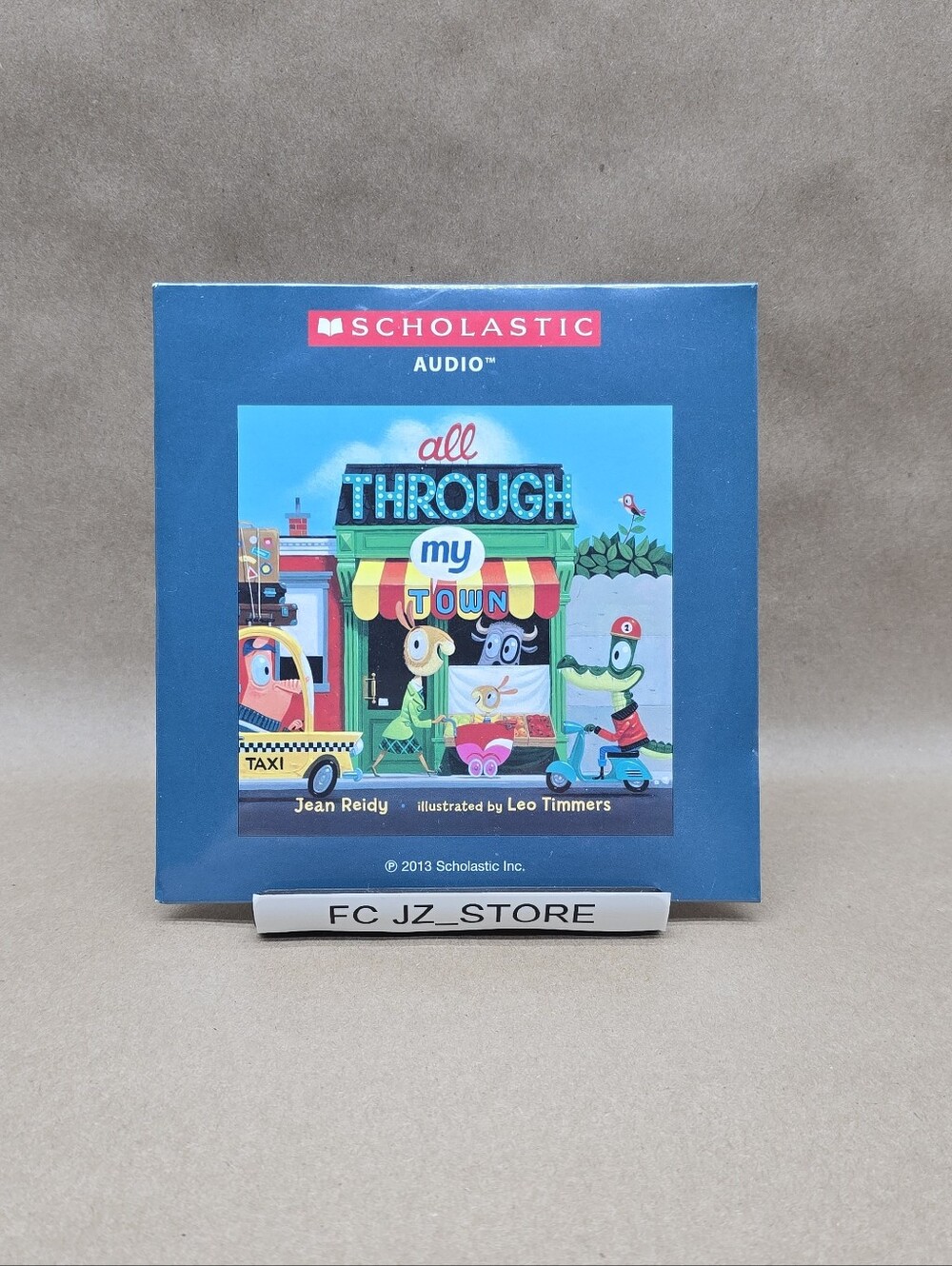 Scholastic Audio: All Through My Town by Jean Reidy (AUDIO CD, 2013, Scholastic)